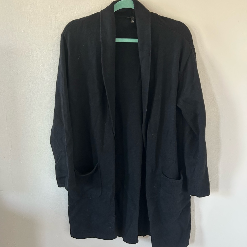 Talbots Black Cardigan